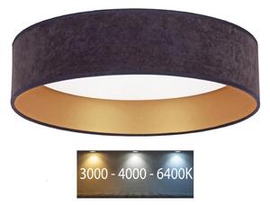 Brilagi - Plafoniera LED VELVET LED/24W/230V 3000/4000/6400K grigio/oro