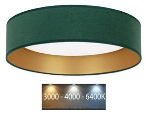 Brilagi - Plafoniera LED VELVET LED/24W/230V 3000/4000/6400K verde/oro