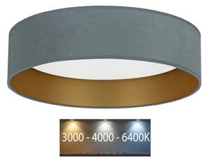 Brilagi - Plafoniera LED VELVET LED/24W/230V 3000/4000/6400K menta/oro