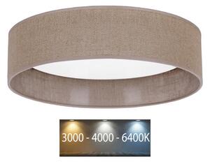 Brilagi - Plafoniera LED VELVET LED/24W/230V 3000/4000/6400K marrone