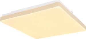 Globo Lighting plafoniera in metallo bianco, LED