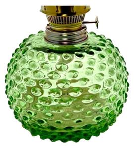 Lampada a olio EMA 38 cm luce verde