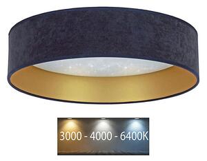 Brilagi - Plafoniera LED VELVET STAR LED/24W/230V d. 40 cm blu/oro