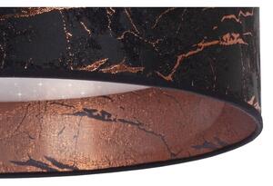 Brilagi - Plafoniera LED VELVET STAR LED/24W/230V d. 40 cm nero/rame
