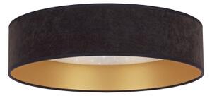 Brilagi - Plafoniera LED VELVET STAR LED/24W/230V d. 40 cm nero/oro