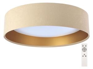 Plafoniera LED dimmerabile SMART GALAXY LED/24W/230V beige/oro + tc