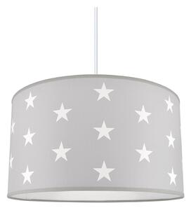 Lampadario per bambini STARS GREY 1xE27/60W/230V