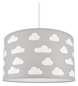 Lampadario per bambini CLOUDS GREY 1xE27/60W/230V