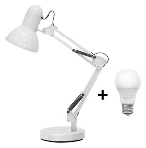 Brilagi - Lampada da tavolo LED ROMERO 1xE27/10W/230V bianca