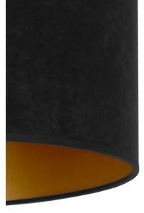 Brilagi - Lampada con piedistallo VELVET 1xE27/60W/230V wenge/nero