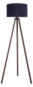 Brilagi - Lampada con piedistallo VELVET 1xE27/60W/230V marrone/blu