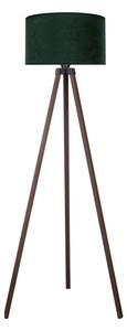 Brilagi - Lampada con piedistallo VELVET 1xE27/60W/230V marrone/verde