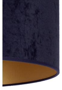 Brilagi - Lampada con piedistallo VELVET 1xE27/60W/230V marrone/blu