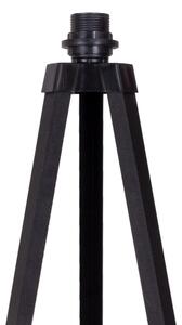 Duolla - Lampada con piedistallo DUO 1xE27/60W/230V diametro 44 cm nero/wenge