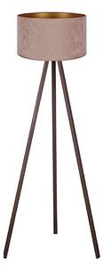 Brilagi - Lampada con piedistallo VELVET 1xE27/60W/230V marrone/beige