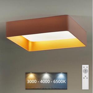 Brilagi - Luce LED dimmerabile VELVET SQUARE LED/24W/230V + +TC rosa