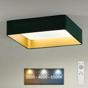 Brilagi - Luce LED dimmerabile VELVET SQUARE LED/24W/230V + +TC verde