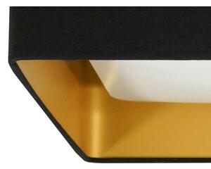 Brilagi - Plafoniera LED VELVET SQUARE LED/24W/230V nero