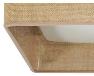 Brilagi - Plafoniera LED VELVET SQUARE LED/24W/230V marrone