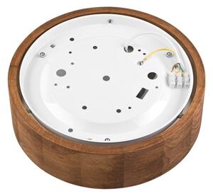 Brilagi - Plafoniera LED RGBW dimmerabile CARVALHO 1xE27/9W/230V Wi-Fi rovere diam. 27,5