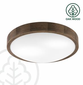 Brilagi - Lampada LED da soffitto CARVALHO SLIM 2xE27/60W/230V noce 37 cm