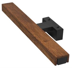 Brilagi-Illuminazione a LED per specchi da bagno WOODY MIRROR LED/8W/230V IP44 quercia/nero