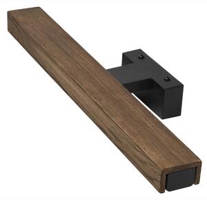 Brilagi-Illuminazione a LED per specchi da bagno WOODY MIRROR LED/8W/230V IP44 quercia/nero
