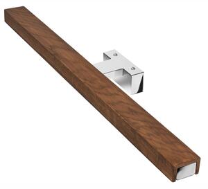 Brilagi-Illuminazione a LED per specchi da bagno WOODY MIRROR LED/12W/230V IP44 quercia/cromo