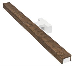 Brilagi-Illuminazione a LED per specchi da bagno WOODY MIRROR LED/12W/230V IP44 quercia/bianco
