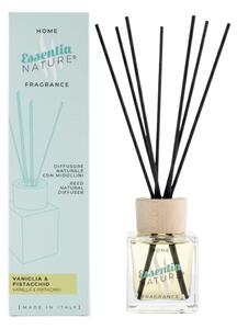 Essentia Nature Home Fragrance Glamour Vaniglia & Pistacchio 200ml Diffusore Naturale di Profumi per Ambiente con Midollini
