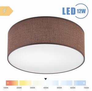 Brilagi - Plafoniera LED SIRIJA LED/12W/230V diametro 35 cm marrone