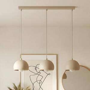 Lampada a sospensione Sool Luminex, dimmerabile, Crema / Ambra, Soggiorno / Sala da pranzo, Metallo, Lampada a sospensione