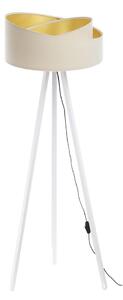 Lampada da terra GALAXY 1xE27/60W/230V color crema/bianco