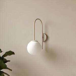 Applique da parete Cambridge Luminex, dimmerabile, Crema / Ambra, Soggiorno / Sala da pranzo, Metallo, Moderno, Applique