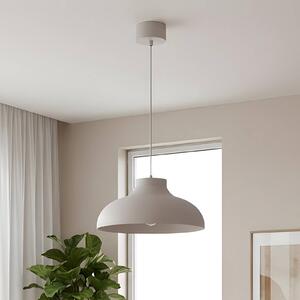 Lampada a sospensione Basca Luminex, dimmerabile, Crema / Ambra, Soggiorno / Sala da pranzo, Metallo, Lampada a sospensione
