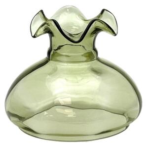 Lampada a olio MONIKA 34 cm verde foresta quadrati