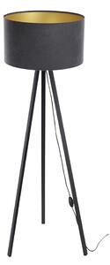 Lampada da terra STANDART 1xE27/60W/230V grigio/nero