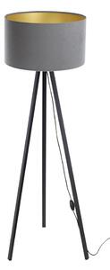 Lampada da terra STANDART 1xE27/60W/230V grigio/nero