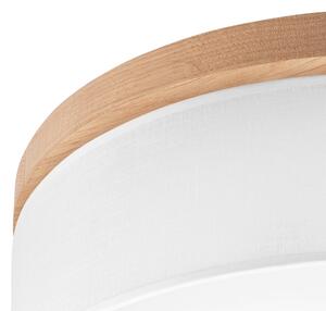 Brilagi - LED Plafoniera BELLADONNA 3xE27/15W/230V bianco/quercia