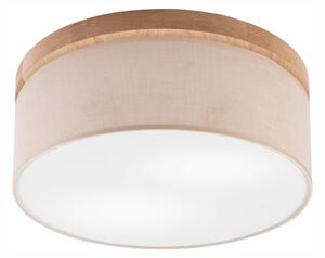 Brilagi - LED Plafoniera BELLADONNA 2xE27/15W/230V beige/quercia