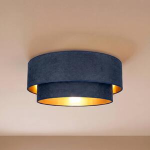 Plafoniera soffitto Boho Duolla, Blu, Corridoio, Tessuto / Stoffa / Seta, Giovanile, Plafoniera