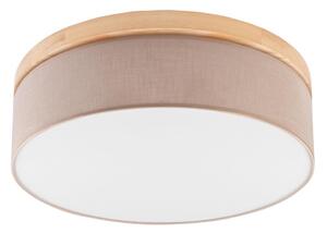 Brilagi - Plafoniera BELLADONNA 3xE27/15W/230V beige/pino