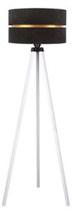 Duolla - Lampada con piedistallo DUO 1xE27/60W/230V diametro 44 cm nero/bianco