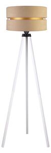 Duolla - Lampada con piedistallo DUO 1xE27/60W/230V diametro 44 cm beige/bianco