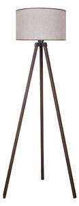 Duolla - Lampada con piedistallo 1xE27/60W/230V diametro 44 cm beige/marrone