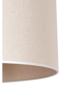 Duolla - Lampada con piedistallo 1xE27/60W/230V diametro 44 cm color crema/beige
