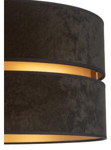 Duolla - Lampada con piedistallo DUO 1xE27/60W/230V diametro 44 cm nero/wenge