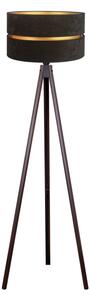 Duolla - Lampada con piedistallo DUO 1xE27/60W/230V diametro 44 cm nero/wenge