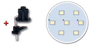 Ecolite LBL1207-BI - Lampada da tavolo LED dimmerabile MATRIX LED/10W/230V