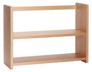 Scaffale a 3 piani in rovere naturale 60 cm Nomad - Hübsch